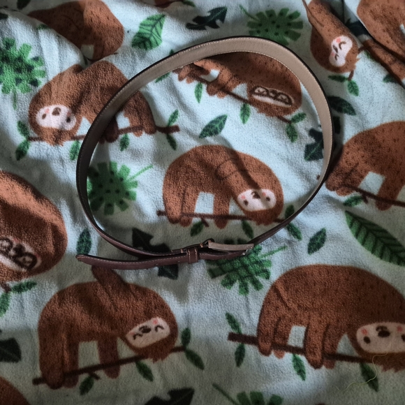 Men's Brown Leather Belt - Picture 2 of 4